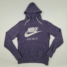 New! Nike Gym Vintage Pullover Hoodie Womens Medium M Purple 823701 524 Cotton Poly was just added to eBay. Check it out! #eBay #eBaySeller Nike Women Sweatshirt, Tops Nike, Gym Hoodie, Hoodie Women, Blue Hoodie, Top Light, Nike Hoodie, Girls Sweaters, Colorful Hoodies