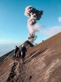 Hiking up a volcano and spending the night in a tent watching another volcano erupt constantly from less than 2 kilometres away is without a doubt one of the best experiences I've ever had. Here I'll tell you everything you need to know about hiking Volcan Acatenango. Volcano | Volcan Acatenango | Volcan Fuego | Antigua | Guatemala | Volcan Agua Acatenango Volcano, Travel Photos Ideas, 2025 Travel, Trips With Friends, Hiking Inspiration, Nicaragua Travel, Central America Travel