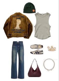 Western Clothes Aesthetic, Western Style Aesthetic, Capsule Wardrobe Boho, Nyc Fall Fashion, Winter Vintage Outfits, Breaking In, Mood Board Fashion