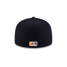 The Sugar Land Space Cowboys Houston Pack 59FIFTY Fitted Cap features an embroidered Space Cowboys logo at the front panels with a matching MiLB Batterman at the rear. Additional details include a team logo at the right-wear side, a camo visor, and gray undervisor. Navy Fitted Hat For Baseball Season Streetwear, Navy Six-panel Fitted Hat For Streetwear, Collegiate Fitted Hat With Logo For Baseball Season, Navy Six-panel Fitted Hat For Sports, Sporty Fitted Hat With Embroidered Logo For Baseball Season, Navy Fitted Hat With Embroidered Logo For Sports, Navy Sporty Baseball Cap For Fans, Six-panel Fitted Hat With Logo Patch For Sports Events, Navy Sporty Fitted Hat With Flat Bill