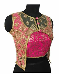 blouse designs photos Patch Work Blouse Designs Latest, Blauj Dizain New, Net Blouse Design, Work Blouse Designs Latest, ब्लाउज बैक नेक डिजाइन, Coat Blouse, Áo Blu, Netted Blouse Designs