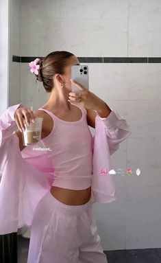 Lounge Outfits, Girly Fits, Pink Lifestyle, Pink Pilates, Pilates Princess, Girly Aesthetic, Vanilla Girl, Healthy Girl, Pink Girly Things