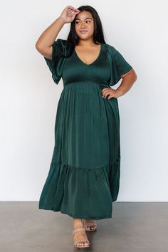 Our Lovell Smocked Midi Dress in Copper is a beautiful staple dress for your wardrobe! This pretty dress can be dressed up or dressed down! The perfect dress for any occasion! Green Smocked Midi Dress With Ruffle Hem, Green Midi-length Smocked Dress With Ruffle Hem, Green Smocked Dress With Flowy Smocked Cuffs, Green Midi Length Smocked Dress With Ruffle Hem, Green Midi Smocked Dress With Ruffle Hem, Flowy Green Smocked Dress With Smocked Cuffs, Green Flowy Smocked Dress With Smocked Cuffs, Green Midi Smocked Dress For Brunch, Green Midi Dress With Smocked Cuffs