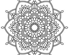 an intricate coloring book page for adults and children to color with the words,'happy new