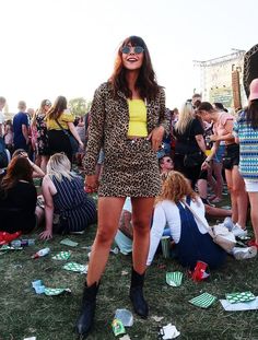 The Most Stylish Festival Outfits 2019 Has to Offer | Who What Wear UK Edgy Club Outfits, Leeds Festival Outfits, Reading Festival Outfits, Uk Festival Outfit, Best Festival Outfits, Rock Festival Outfit, Enchiladas Chicken, Uk Festival