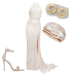 "Untitled #18816" by edasn12 ❤ liked on Polyvore featuring Elie Saab, Marco Bicego, Gianvito Rossi and Roberto Coin Look Working Girl, Award Show Dresses, Elegant Attire, Long Dress Casual, Evening Dresses Elegant, Glamour Fashion, Inspiration Mode