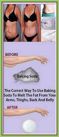 This Is the Correct Way to Prepare Baking Soda To Melt The Fat From Your Arms, Thighs, Back And Belly Melt Belly Fat, Detoxify Your Body, Fat Burner Drinks, Lose 50 Pounds, Belly Workout, Homemade Beauty Products, Kombucha, Keto Dessert, Lose Belly