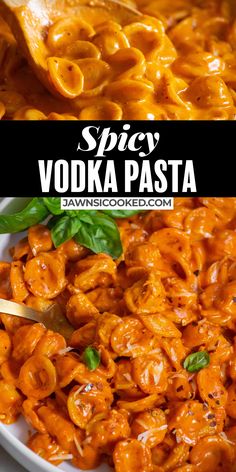 this spicy vodka pasta is so good and it's ready to be eaten