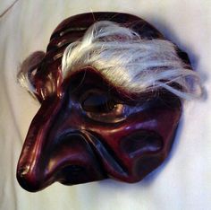 Pantalone masque de Commedia by Héron masqué, via Flickr Hooked Nose, Visit Venice, European Sculpture, Mask Ideas, Cinema Theatre, Twelfth Night, Old Woman, Costume Mask, The Mask