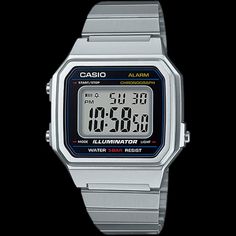 B650WD-1A | Vintage Silver Metal Watch | CASIO Casio Silver Watch, Casio Metal Watch, Casio Ae1200whd, Casio Fx-991ex Classwiz, Casio A158wa-1, Metal Watch, Electronic Musical Instruments, Elapsed Time, Classic Casual