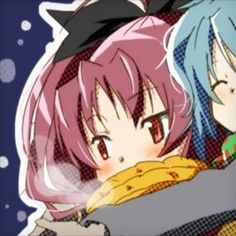 kyoko and sayaka anime is madoka magica Sayaka Miki And Kyoko Sakura Matching Icons, Kyouko And Sayaka Matching Icons, Kyosaya Matching Icons, Kyoko And Sayaka Matching Icons, Sayaka And Kyoko Matching Pfp, Kyoko Sakura Pfp, Kyoko Sakura Icon, Kyoko And Sayaka, Red Hair Pfp