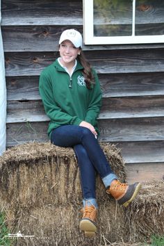 Crosswind Quarter Zip Sweatshirt L L Bean Outfits, Bean Boots Outfit, Fall Prep, Southern Preppy, Ll Bean Boots, Prep Life, Preppy Fall, Boating Outfit, Boot Style