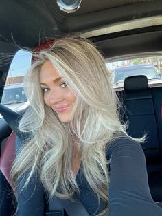 Bombshell Blonde, Bohemian Jewels, Wind In My Hair, Hair 2024, Bright Blonde, Light Hair Color, Blonde Hair Looks, Haircut And Color, Hair Inspiration Color