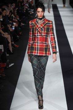 Tartan Fashion, Fashion Week 2015, Red Label, Fall Fashion Trends, Fashion Show Collection, Fall 2015