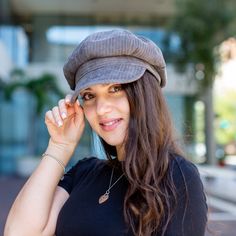 Women's Corduroy hats, Trendy Hat for Women, Corduroy Fabric Hat, Casual Hats, Stylish Hats for Women, Women's Gift, Slouchy Cap Woman, Gray Hat Retro style classic women newsboy hat becomes very popular nowadays. Stylish octagonal hat features 8 panel design and adjustable tape to adjust the size. A perfect alternative to a French traditional beret, this trendy hat has an extra slouch with the addition of the visor for a more casual look. Simple and beautiful trendy design complements every out Corduroy Hats, Stylish Hats For Women, Paperboy Cap, Hats Trendy, Casual Hats, Gatsby Hat, Cabbie Hat, Baker Boy Cap, Baker Boy Hat