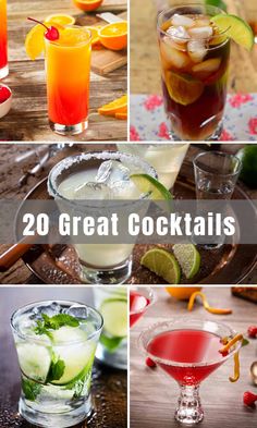 20 great cocktails that are perfect for any type of party