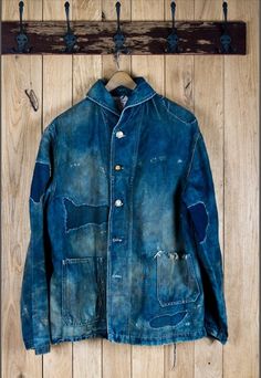 DC4 Berlin carries Japan's finest denim brands like Samurai, ONI, Fullcount, The Flat Head and more.... Indigo Design, Denim Men, Barn Coat, Workwear Vintage, Denim Workwear, Denim Inspiration, Mens Fashion Rugged, Heritage Fashion, Denim Collection