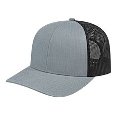 This classic, comfortable cap is made of a durable poly/cotton blend with a mesh back for breathability. The logo of your choice can be custom embroidered onto the front, back, side, and/or front bill. With multiple colors available and embroidery included in the price, this cap is sure to meet your needs and budget. Embroidery Location and Size: Front Panels: 5.5"w x 2.5"h Side Panels: 2.25"w x 2"h Across Back Seam: 3.5"w x 1"h Left & Right Back Panels: 1.5"w x 1.5"h Description: Medium profile Bucket Hat Fits, Long Sleeves Polo, Sweater Sale, Side Panels, Pocket Tee, Adjustable Hat, Golf Bags, Fitted Hats, Long Sleeve Sweatshirts