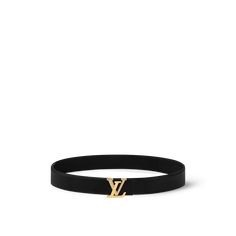 LOUIS VUITTON® - Lv Sparkle 30mm Reversible Belt - Black Outfit Elegante, Evening Outfit, Trunk Bag, Latest Bags, Louis Vuitton Belt, Reversible Belt, Leather Denim, Louis Vuitton Official, Buckle Shoes