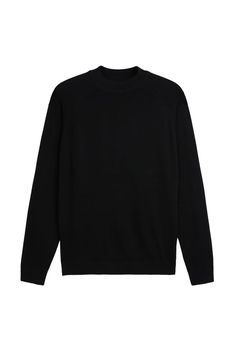 Mock Neck Sweater With Long Sleeves. Ribbed Trim. Cotton Turtleneck Sweater With Ribbed Neckline, Zara Long Sleeve Sweater For Work, Classic Zara Crew Neck Sweater, Fine Knit Long Sleeve Cotton Sweater, Merino Wool Long Sleeve Sweatshirt, Zara Cotton Sweater For Fall, Zara Long Sleeve Fine Knit Sweater, Classic Zara Long Sleeve Sweater, Funnel Neck Cotton Sweater For Layering