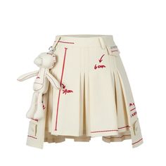 13De Marzo Sketch Line Skirt White. 13de marzo women clothing. Women Skirt. 13de marzo skirt. Shop skirts and more from 13DE MARZO at fixxshop now. Shop Skirts, White Skirt Outfits, Rok Mini, Women Skirt, Line Skirt, Skirt White, Dolce E Gabbana, White Skirt