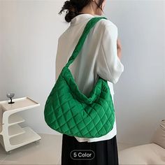 New Green Large Aster June Comfortable Fit Nwt Womens Bag Shoulder Bag Travel Bag Work Professional Bag Puffer Bag Enter Aster _june For $10 Off Your First Order On Poshmark! Casual Quilted Hobo Bag For Daily Use, Quilted Bag For Everyday Spring, Quilted Everyday Bag For Spring, Everyday Quilted Bag For Spring, Green Hobo Bag For Spring, Green Quilted Shopping Bag, Green Hobo Bag For Spring Errands, Trendy Quilted Shoulder Bag For Spring, Casual Quilted Shoulder Bag For Spring