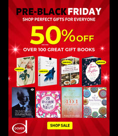 Shop Dover's Pre-Black Friday Deals Now! 
Don't wait for Black Friday. Gifting just got easier with 50% off more than 100 great gift books. Shop and save now: www.doverpublications.com/blackfriday Cooking Books, Craft Books, Books Shop, Pre Black Friday, Children's Literature, Black Friday Shopping, Black Friday Deals, Book Crafts, Adult Coloring Books