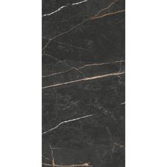 black marble textured wallpaper with gold lines on the edges and bottom, as well as an abstract design