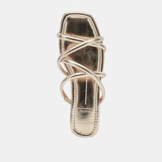 LANZA SANDALS LIGHT GOLD METALLIC STELLA Dolce Vita Shoes, Metallic Silver, Gold Metal, Latest Fashion, Womens Sizes, Sandals, Gold