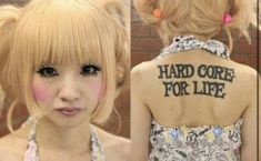 Gyaru Hair, Gyaru Makeup, Gyaru Fashion, Benidorm, J Fashion, Body Mods, Life Tattoos, Japanese Fashion, Girly Girl