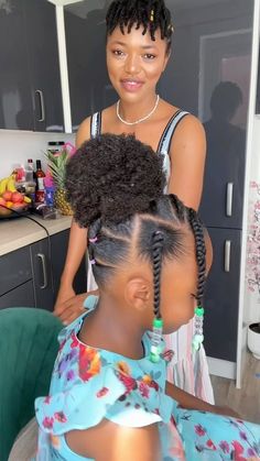 How To Style Natural Hair For Kids, Black Child Hairstyles, Kids Afro Hairstyles, Mama Hairstyle, Olivia Chukwu, Afro Hairstyles For Kids, African Hairstyles For Kids, Kids Natural Hairstyles, Lonely At The Top