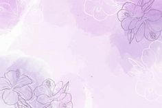 an abstract floral background with purple flowers on a pastel pink background, in shades of lilac and white