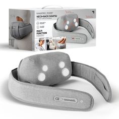 Indulge in a therapeutic massage without going to the spa. Sharper Image® Shiatsu Full Body Massager can be used on back, neck, feet, or anywhere else you need soothing relief. The massager helps you relax and keep tension and stress at bay. It's wireless and rechargeable, so you can use it without a tangled cord or needing to replace batteries. The arm straps provide the versatility needed to give your body the perfect massage every time. Choose the strap style that best suits you strapless, ar Body Pain Relief, Body Massager, Shiatsu Massage, Therapeutic Massage, Body Pain, Body Wraps, Sharper Image, The Spa, Neck Massage