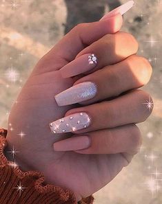 Diamond Nail Designs, Nagellack Trends, Christmas Nails Acrylic, Acrylic Nail Art, Coffin Nails Designs, Pretty Acrylic Nails