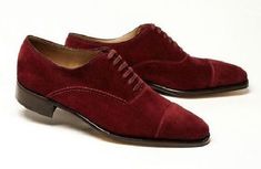 Handmade+Burgundy+Men's+Leather+Shoes,+Men's+Lace+Up+Cap+Toe+Oxford+Shoes  Upper+Material+Genuine+Suede Inner+Linings+Soft+Leather+ Style+Stylish+Cap+Toe+Lace+Up Color+Burgundy Sole+Leather Gender+Male+ Heel+Leather+ Manufacturing+Time+7+to+10+Business+Days+  ++++++++++++++IMPORTANT+NO... Quality Leather Boots, Boot Barn, Custom Design Shoes, Suede Leather Shoes, Formal Shoes For Men, Prom Shoes, Leather Shoes Men, Stylish Shoes, Formal Shoes