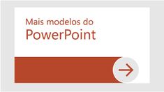 a red and white sign that says mais modelos do powerpoint on it