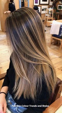 Asian Balayage, Hair Asian, Hair Ombre, Long Brown Hair, Balayage Brunette