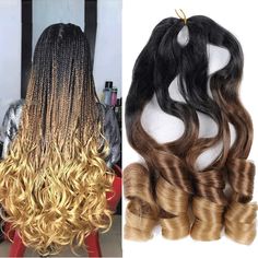 Nia C14 French Curls 22" 6 Pack Braiding Hair – Bella Chic Hair & Beauty Trendy Bodysuits, Synthetic Hair Extensions, Braiding Hair, Box Braids Hairstyles