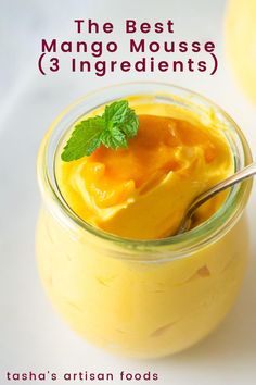 mango mousse Mango Mousse Recipe, Mango Dessert Recipes, Dessert Cups Recipes, Mango Mousse, Mango Dessert, Mango Cake, Mousse Dessert, Cold Desserts, Mango Recipes