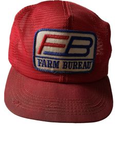 Vintage Farm Bureau Patch Mesh Snapback Trucker Farm Hat Cap Farm Loved Much! See pics for accurate description! Much loved on the farm, hat is pre-owned. Stains from wear and stitching worn. But Lots of life left! Smoke free home. Thanks for looking! Vintage Trucker Hat For Outdoor, Vintage Baseball Cap With Visor, Vintage Trucker Hat For Country Events, Vintage Adjustable Visor Snapback Hat, Vintage Trucker Hat One Size, Vintage Trucker Hat With Logo Patch, Farm Hat, Vintage 5-panel Trucker Hat, Cloth Ideas