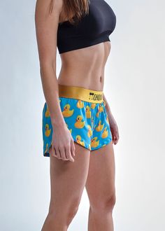 Do you have ChicknLegs? More rubber ducks to add to your collection. These are the perfect shorts for trail running, road racing, and everything in between! The ChicknLegs 1.5" split running shorts are known for their lightweight fabric, ultra soft liners, comfortable waistbands, and funny printed designs. Features: ✔ Soft elastic waistband provides a smooth fit that stays in place ✔ Rear zipper pocket to stash the essentials✔ Black mesh liner offers full coverage and breathability✔ Machine wash Rubber Ducks, Split Legs, Chicken Legs, Rubber Ducky, Road Racing, Rubber Duck, Fun Prints, Trail Running, Black Mesh