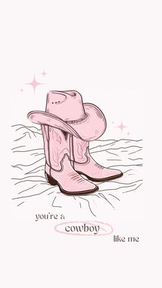 cowboy like me by taylor swift illustration Cute Cowboy Hat Wallpaper, Aesthetic Cowboy Hat Wallpaper, Cowboy Pink Aesthetic, Pink Wallpaper Taylor Swift, Sapphic Decor, Taylor Swift Pink Wallpaper, Pink Cowboy Aesthetic, Pink Taylor Swift Lyrics, Taylor Swift Pink Aesthetic