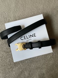 Celine Belt Aesthetic, Celine Women Outfit, Luxury Belts Women Outfit, Celine Clothes Women, Black Belts For Women, Designer Belt Outfit, Womans Belts, Celine Belt Outfit, Luxury Belts Women