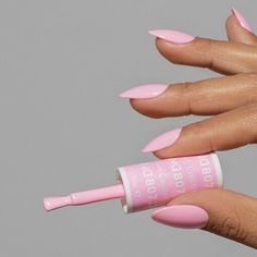 Cotton Candy Nail Polish, Hollywood Nails, Cotton Candy Nails, Pink Nail Colors, Gel Nail Colors, Short Nail, Pink Nail Polish