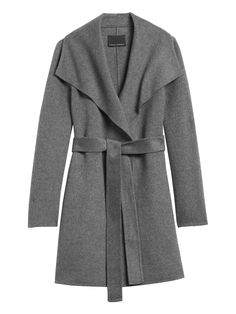 Double-Faced Wrap Coat | Banana Republic Belted Wrap Coat, Cozy Wrap, Stitch Fix Outfits, Outfit Formulas, Wrap Jacket, Dressed To The Nines, Teacher Style, Wrap Coat, Orange Fabric