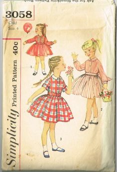 Childrens Outfits, Helen Lee, Vintage Clothes Patterns, Fashion Dress Up Games, Retro Sewing Patterns, Vintage Kids Clothes, Childrens Sewing Patterns, Cheap Kids Clothes, Sewing Patterns Girls