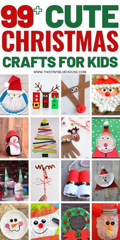 christmas crafts for kids that are easy to make