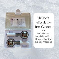 The Best Affordable Gel Ice Globes for Skincare and Muscle Relaxation Ice Globes, Tech Neck, Muscle Relaxation, Ice Roller, Best Water Bottle, Beyond Beauty, Skincare Tools, Muscle Relaxer