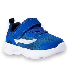 Athletic Works Baby Boys' Mesh Jogger Sneakers, New With Tags, Size 18 Month Blue Scratch-resistant Low-top Sneakers, Blue Scratch-resistant Running Shoes, Casual Blue Non-slip Running Shoes, Casual Blue Scratch-resistant Running Shoes, Blue Non-slip Sneakers For Running, Blue Non-slip Running Sneakers, Blue Sporty Scratch-resistant Running Shoes, Blue Scratch-resistant Sporty Running Shoes, Blue Low-top Non-slip Running Shoes