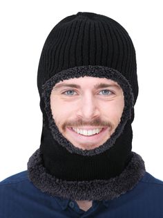 PRICES MAY VARY. Fine Workmanship: the knitted balaclava is made of quality acrylic fabric, soft and reliable, not easy to fade and comfortable to touch, it is washable so that it can serve you for a long time Wide Applicable Occasion: the winter ski mask can be applied for many kinds of outdoor activities, such as skiing, cycling, mountaineering, fishing, running, camping and so on; It can also be worn as a daily hat Package Includes: you will receive 1 piece of knit ski mask, the fabric of the mask is breathable and stretchable, it fits your head but doesn't make you feel tight, will provide you with a comfortable wearing experience Ingenious Design: the ski mask for women men adopts 1 hole design, portable and easy to wear and take off, can be wrapped around your neck, ears, face, head, Full Face Balaclava For Ski Season, Black Balaclava For Snowboarding, Breathable Black Balaclava For Skiing, Windproof Balaclava For Snowboarding Ski Season, Windproof Solid Balaclava For Skiing, Knitted Balaclava, Ski Mask, Acrylic Fabric, Full Face